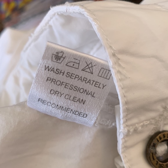 Miss Me Cotton Cargo Style Capris w Eyelet Trim - Picture 12 of 14